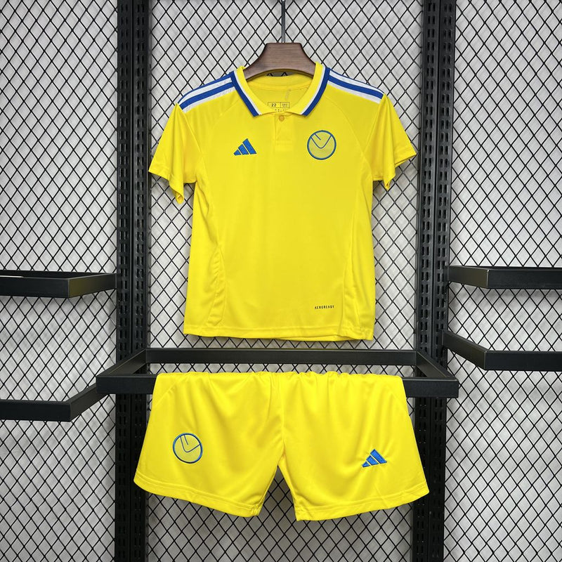 Leeds United Kit Criança 2024-25