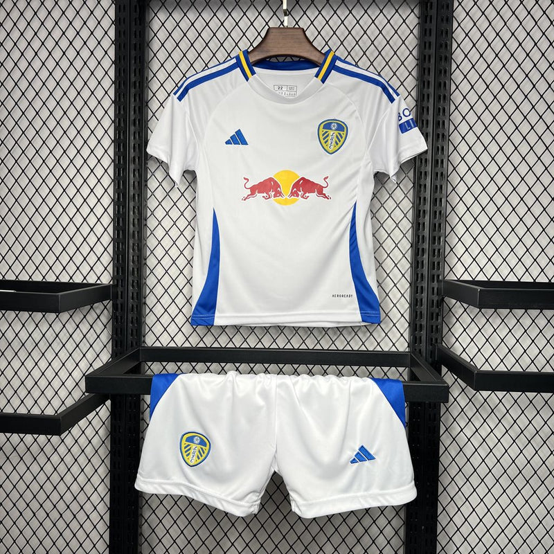 Leeds United Kit Criança 2024-25