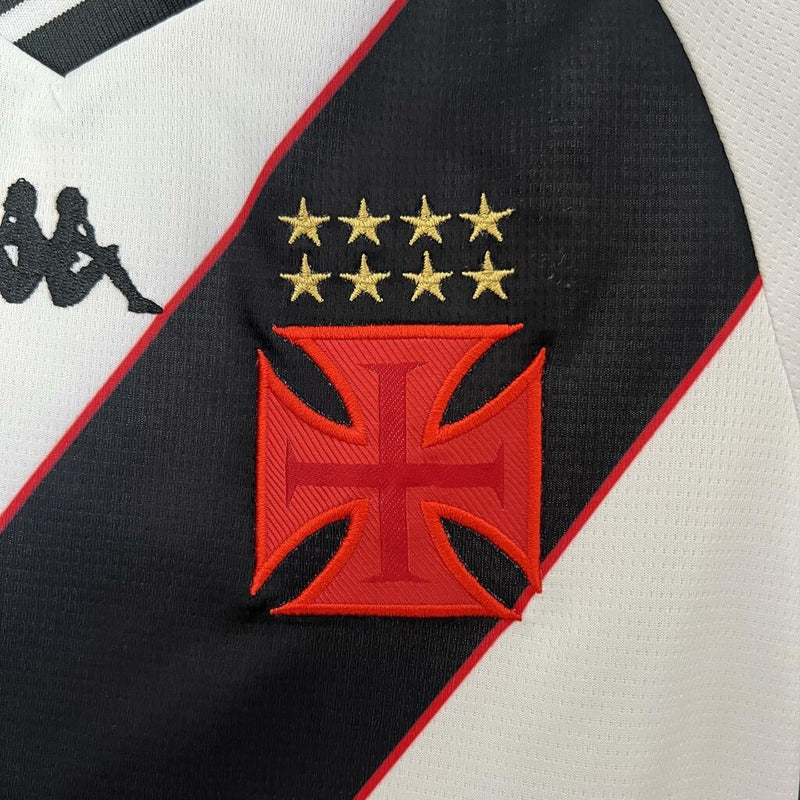 Conjunto infantil Vasco da Gama branco Away 24/25