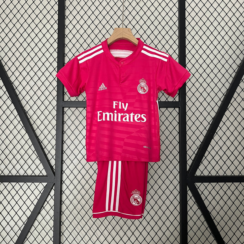 Real Madrid Kit Criança Retro 2014-15