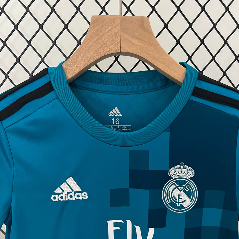 Real Madrid Kit Criança Retro 2017-18