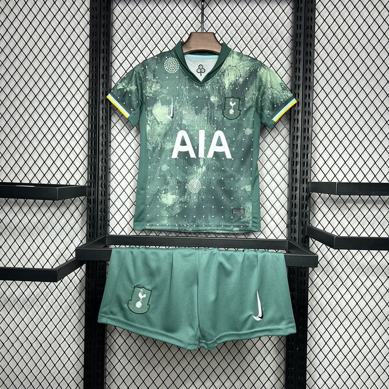 Conjunto Infantil Tottenham Hotspur Third 2024/25