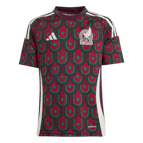 Camisola Seleção México I 24/25 - Vermelho