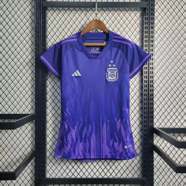 Camisola Argentina Away 2022 FEMININA