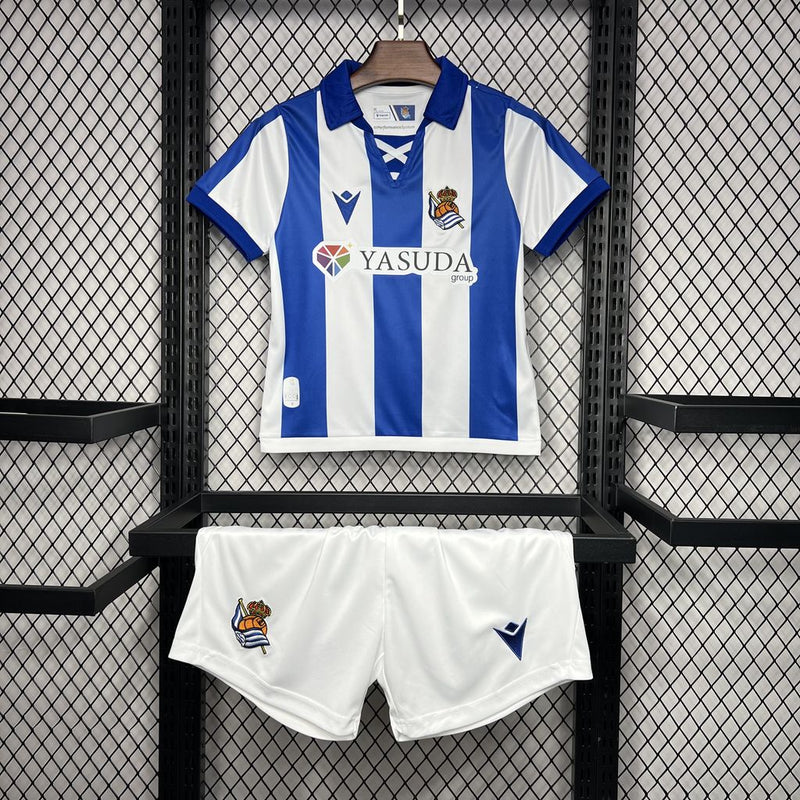 Conjunto Infantil Real Sociedad Home 2024/25