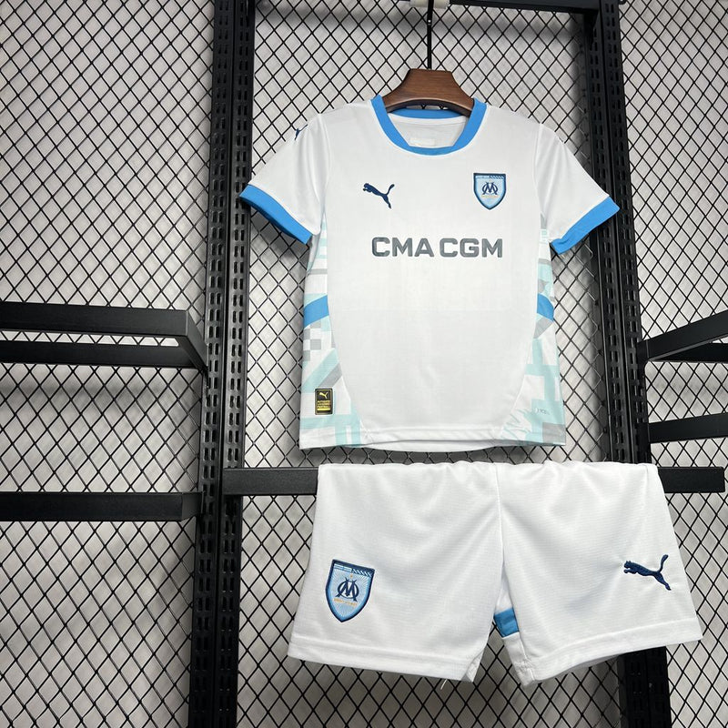 Conjunto Infantil Olympique Marseille Home 2024/25