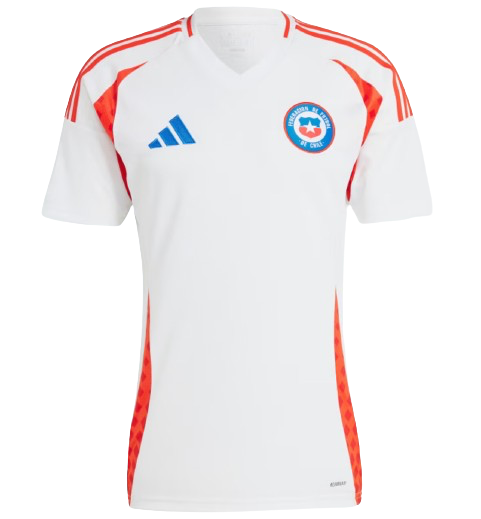 Camisola Seleção Chile II 24/25 - Branco