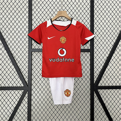 Manchester United Kit Criança Retro 2005-06