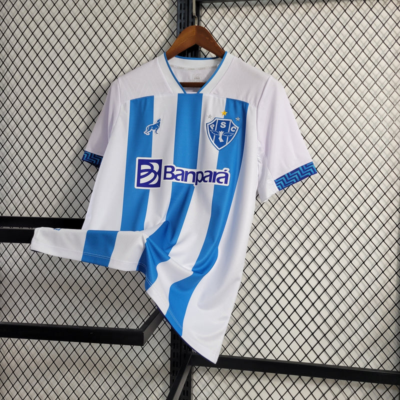 Camisola Paysandu I 23/24  - Branco e Azul