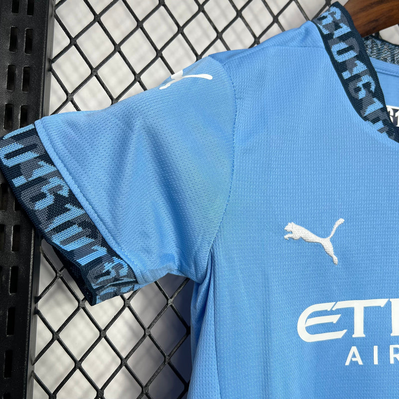 Manchester City Kit Criança 2024-25