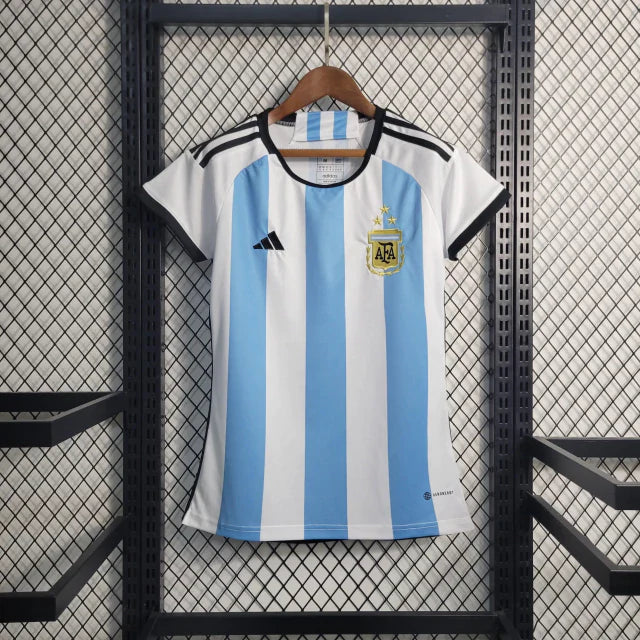 Camisola Argentina Home 2022 FEMININA