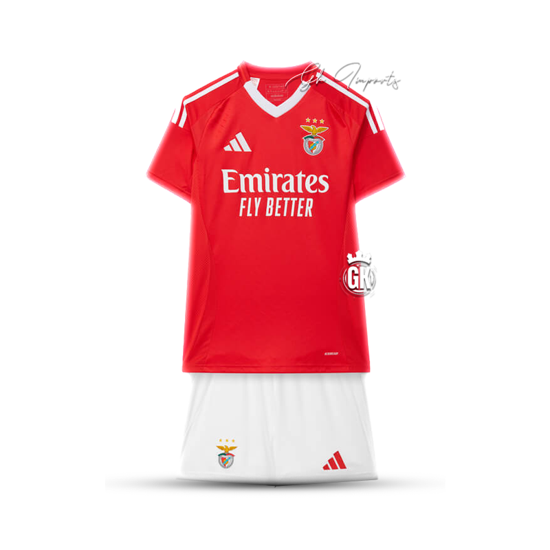 Conjunto infantil Benfica principal 2024/25