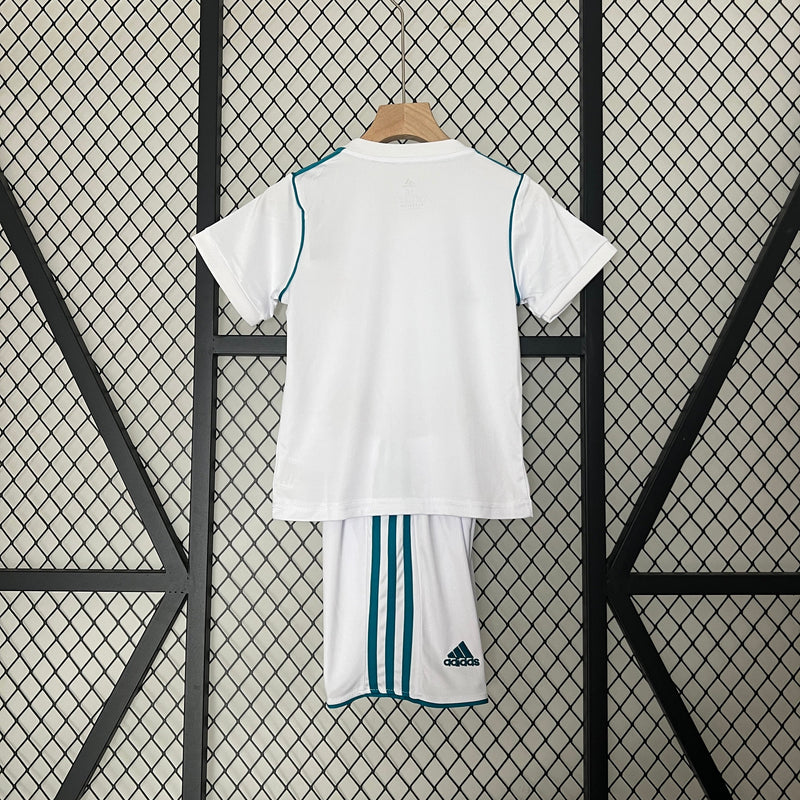 Real Madrid Kit Criança Retro 2017-18