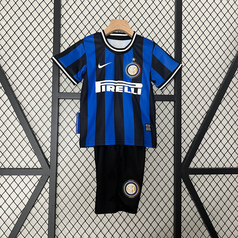 Inter Milão Kit Criança Retro 2009-10