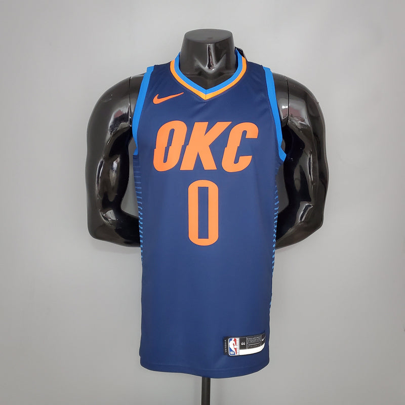 Regata NBA Oklahoma City Thunder Masculina - Azul