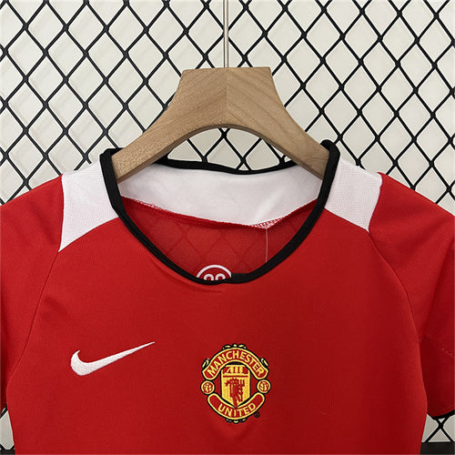 Manchester United Kit Criança Retro 2005-06