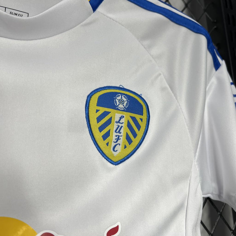 Leeds United Kit Criança 2024-25