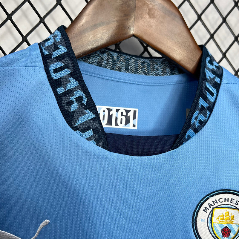 Manchester City Kit Criança 2024-25