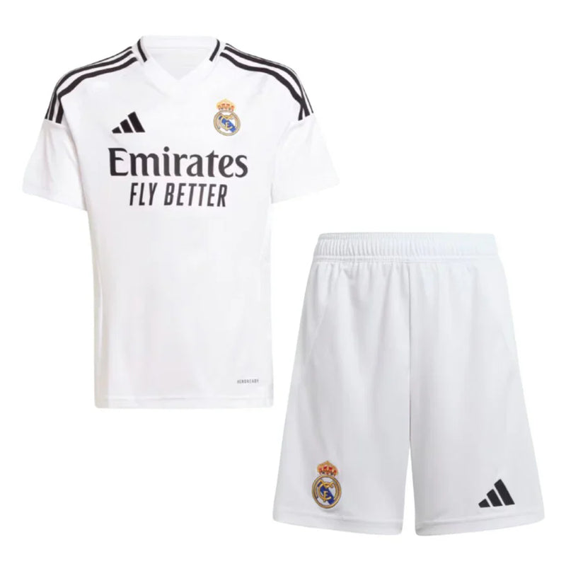 Conjunto Infantil Real Madrid away 2024/25