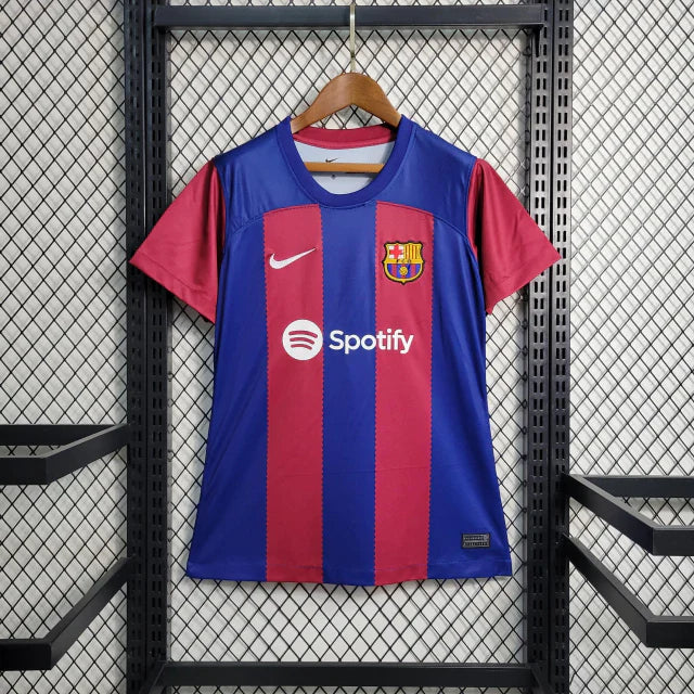 Camisola Feminina Barcelona Home 2023/24