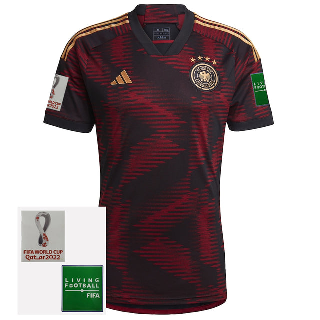 Camisola Seleção Alemanha II 2022 [Com Patch] - Preto