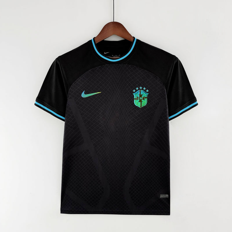 Camisola Seleção Brasil 2022 - Preto - Conceito Preto