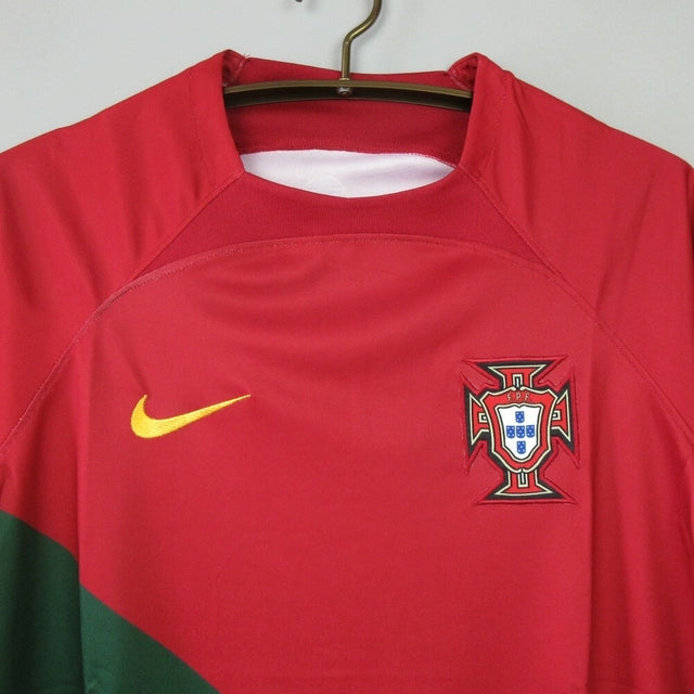 Camisola Seleção Portugal I 2022 - Vermelho