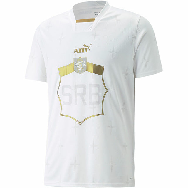 Camisola Seleção Sérvia II 2022 - Branco