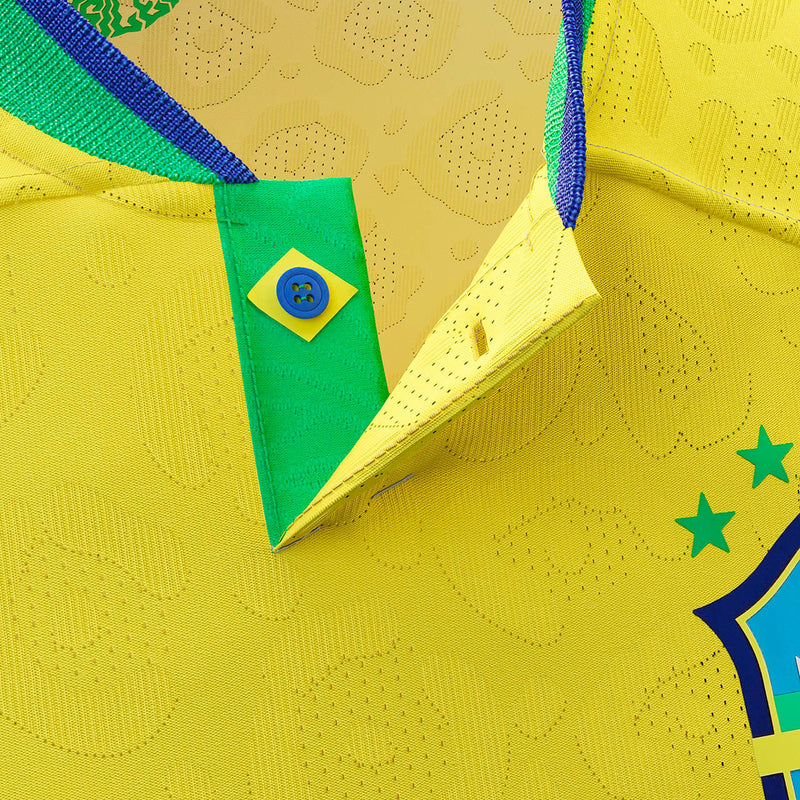 Camisola Seleção Brasil I [Com Patch] 22/23 - Amarelo