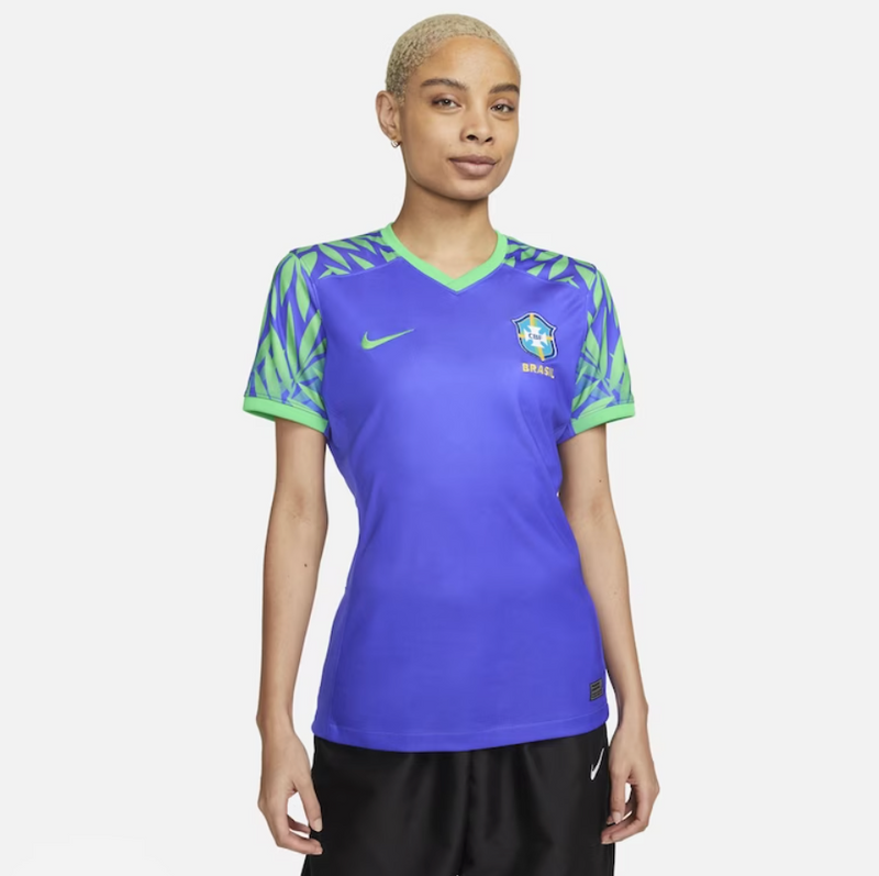 Camisola Feminina Seleção Brasil II 2023 - Azul