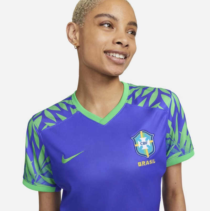 Camisola Feminina Seleção Brasil II 2023 - Azul