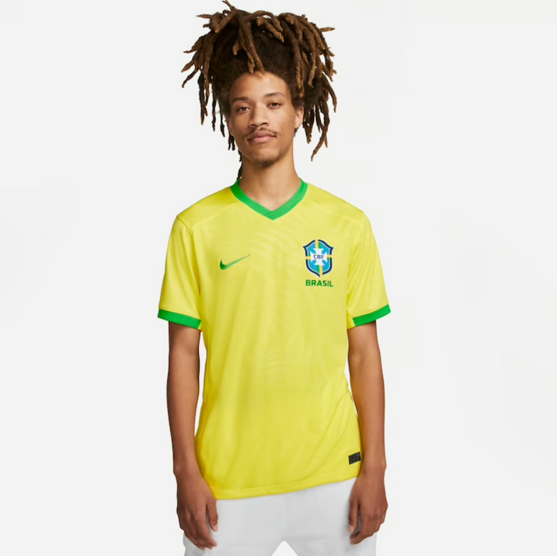 Camisola Seleção Brasil I 2023 - Amarelo