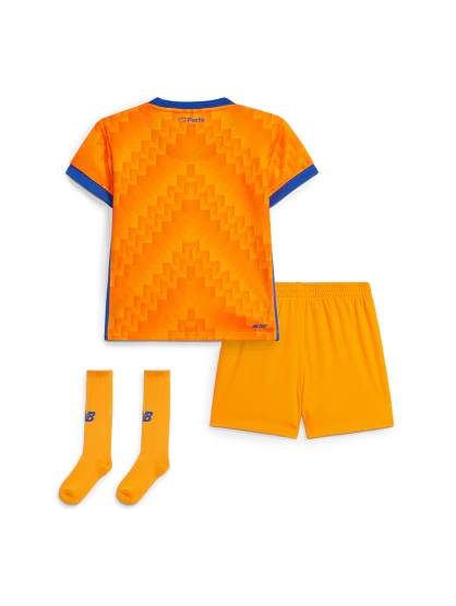 Kit Infantil Porto II 24/25 com Meias - Laranja