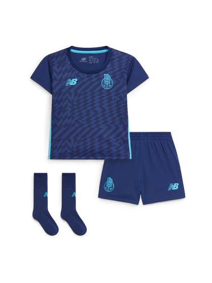 Kit Infantil Porto III 24/25 com Meias - Azul