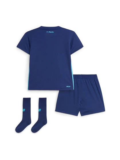 Kit Infantil Porto III 24/25 com Meias - Azul