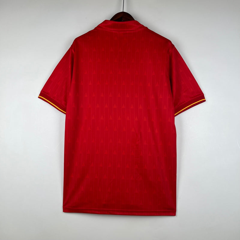 Camisola Seleção Espanha Rêtro 1988/1991 - Vermelho