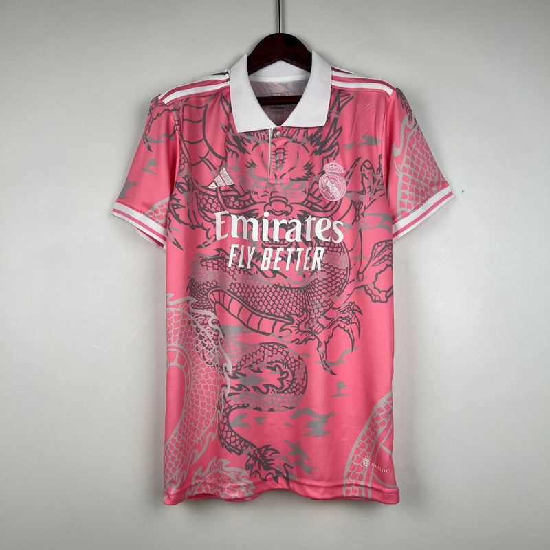 Camisola Real Madrid 23/24 - Edição Especial Black Dragon ROSA