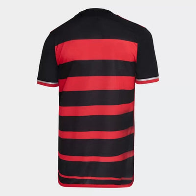 Camisola Flamengo Home 24/25 - Vermelha e Preta