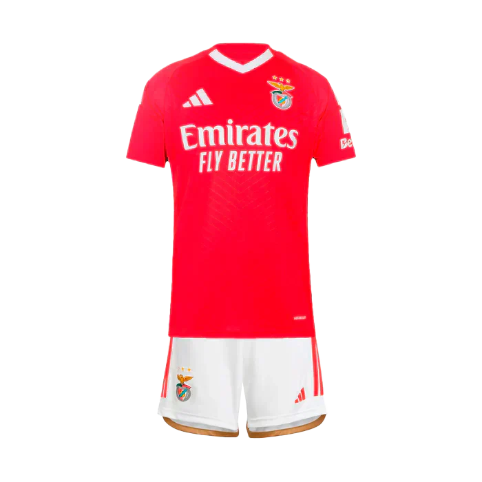 Kit Infantil Benfica I 24/25 - Vermelho e Branco