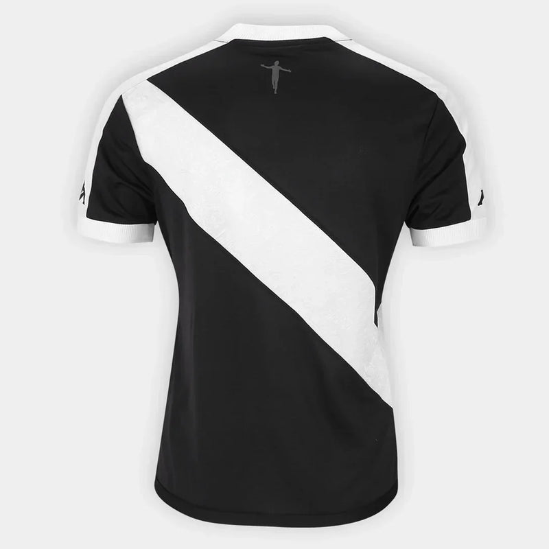 Camisola Feminina Vasco I 24/25 - Preto e Branco