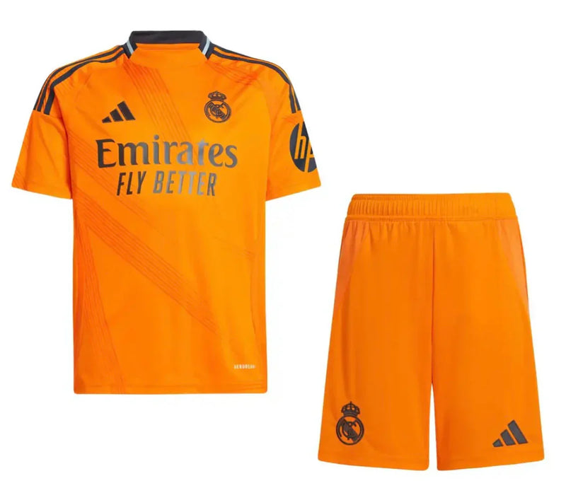 Kit Infantil Real Madrid II 24/25 - Laranja