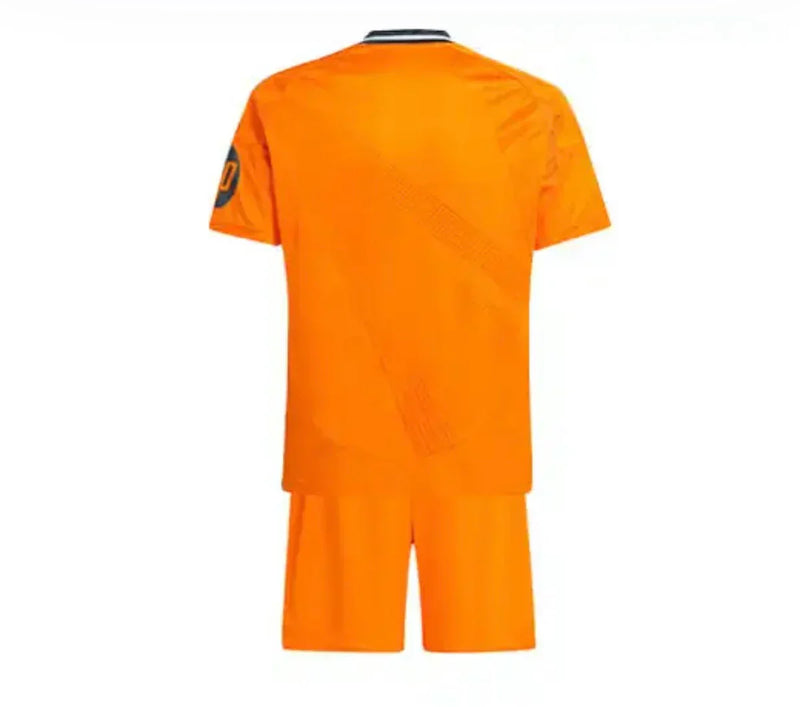 Kit Infantil Real Madrid II 24/25 - Laranja