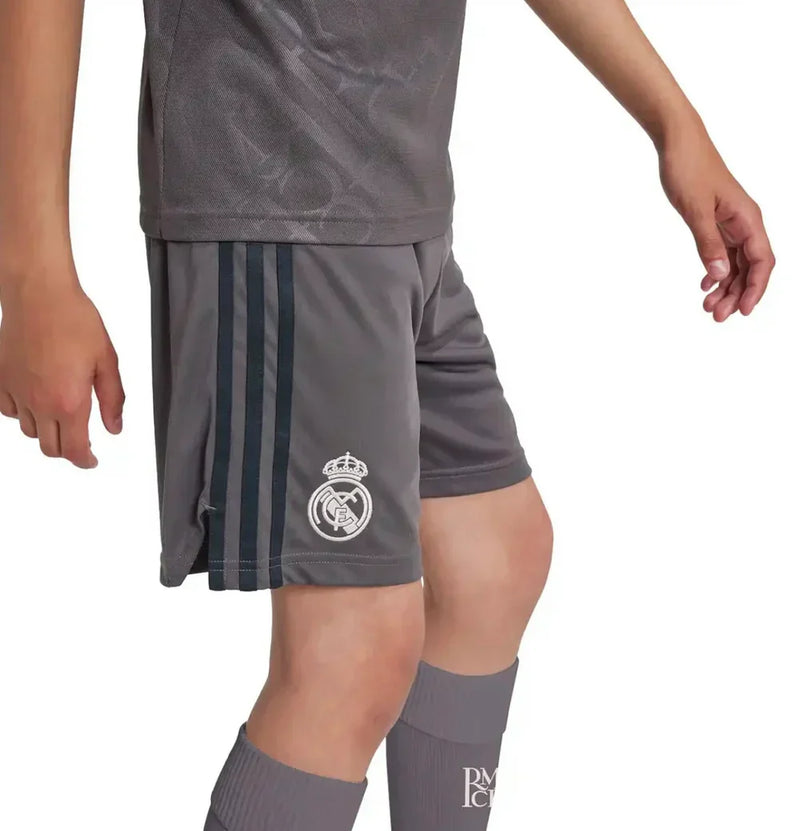 Kit Infantil Real Madrid III 24/25 - Preto