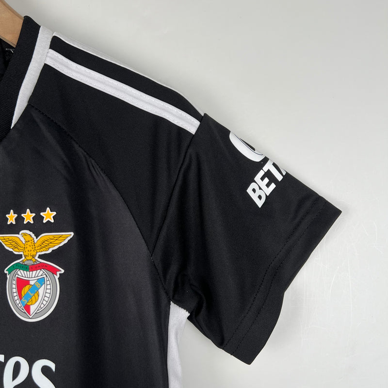 Conjunto infantil Benfica Away 2023/24