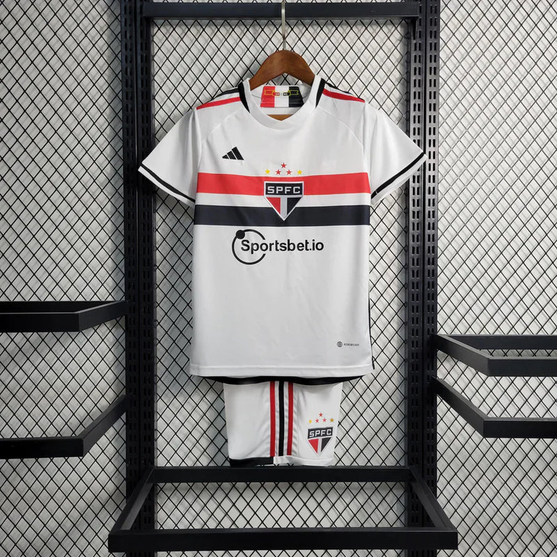 Conjunto infantil São Paulo 2023/24 Home