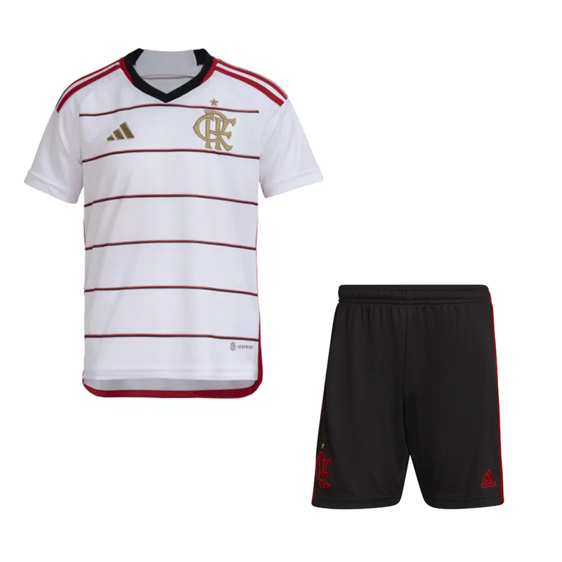 Conjunto Infantil Flamengo 2023/24 - Away- LANÇAMENTO