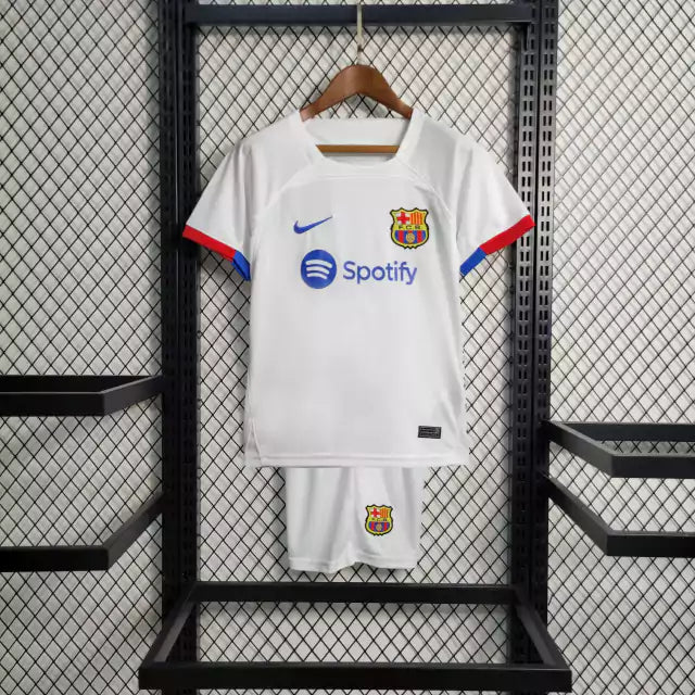 Conjunto Infantil Barcelona Away 2023/24