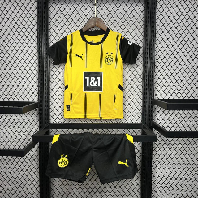 Conjunto Infantil Borussia Dortmund Home 2024/25