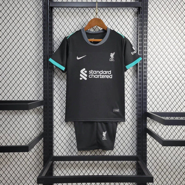 Conjunto Infantil Liverpool Away 2024/25