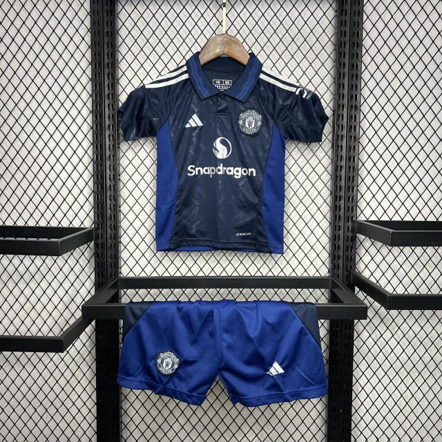 Conjunto Infantil Manchester United Away 2024/25